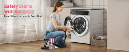 Cordless Vacuum Cleaner, 55Kpa/500W/45min 10 in 1 Powerful Stick Vacuum Cleaner for Home Pet Hair/Hard Floor/Carpet