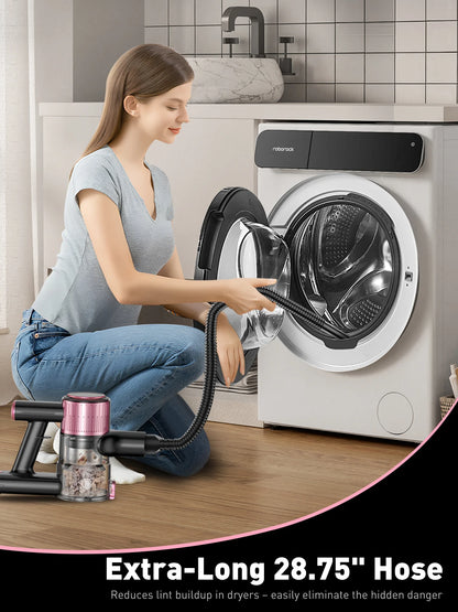 Cordless Vacuum Cleaner, 55Kpa/500W/45min 10 in 1 Powerful Stick Vacuum Cleaner for Home Pet Hair/Hard Floor/Carpet